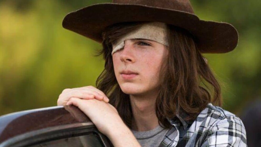 Carl en The Walking Dead. // Foto: Netflix