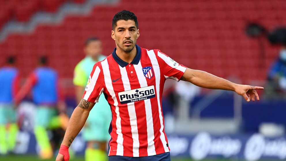 Luis Suárez y la venganza frustrada contra el Barça. // Foto: Atlético de Madrid Web