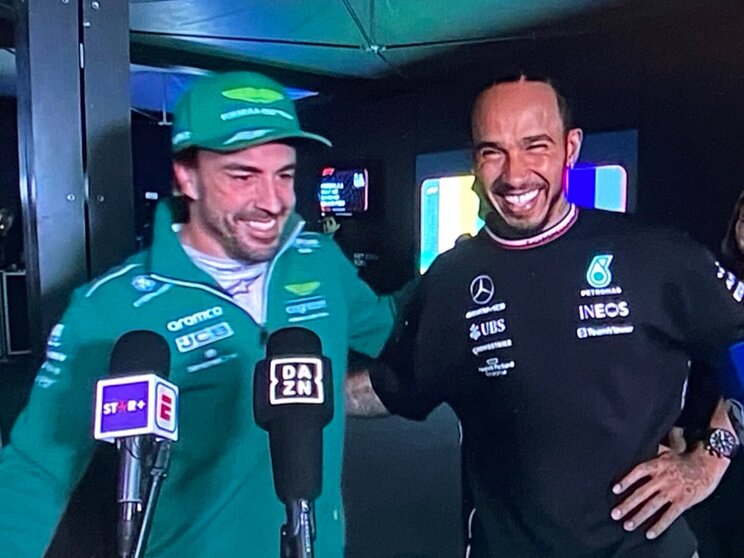 Hamilton y Alonso