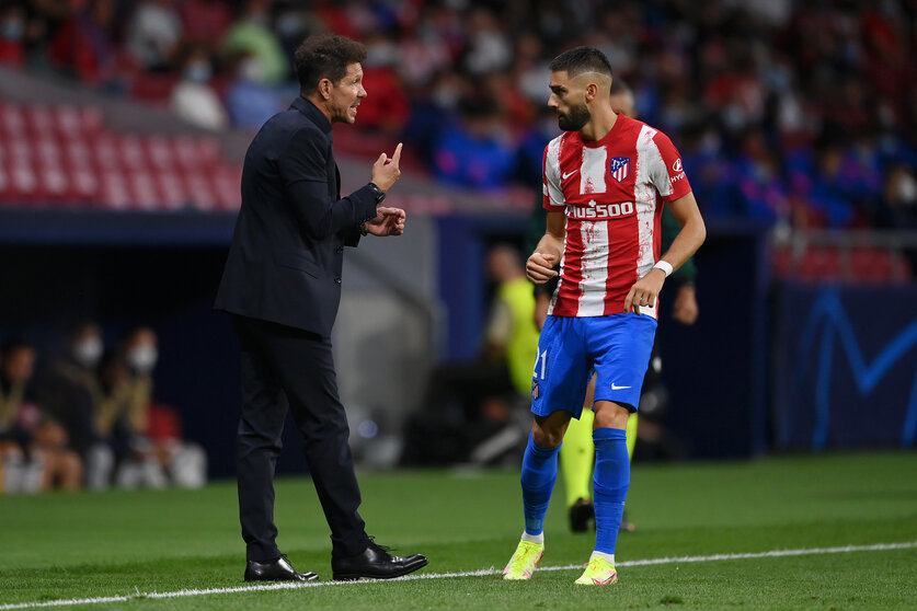 Simeone y Carrasco | Foto: @Atleti Twitter